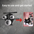 Brake Pipe Bender Tool Heavy Duty Manual Metal Tubing Straightening and Bending Tool