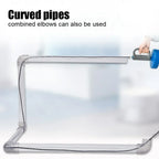Portable Manual Drain Auger Pipe Cleaner with Flexible Steel Cable for Kitchen Sink, Bathroom and Sewer