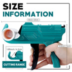 Professional 2-Piece PVC and Plastic Pipe Cutter with Precision Deburring Tool