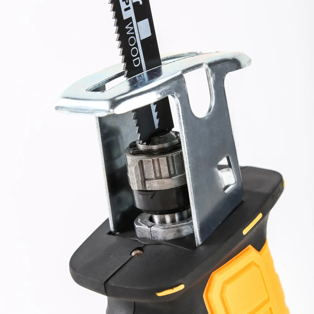Cordless Reciprocating Saw 20V Brushless Electric Saw Multifunctional Metal Wood Pipe Cutting Saw Power Tool