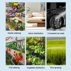 Portable Electric Backpack Garden Sprayer 8L Rechargeable High Pressure Spraying Machine for Plants