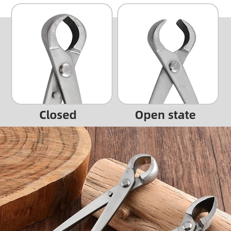 Stainless Steel Gardening Trimming Tools 4/7-Piece Bonsai Pruner Set