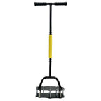 Stainless Steel Spring Tiller Manual Garden Cultivator for Soil Loosening, Weed Removal and Aeration