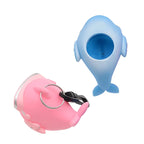 Diving Regulator Mouthpiece Cover Luminous Dolphin Design with 360 Degree Rotating Clip
