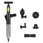 Manual Air Pressure Drain Cleaner Portable Toilet and Sink Unclogger Pump Tool