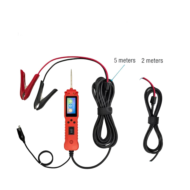 Heavy Duty Automotive Circuit Diagnostic Tester with TFT Display Voltage Resistance and Continuity Testing