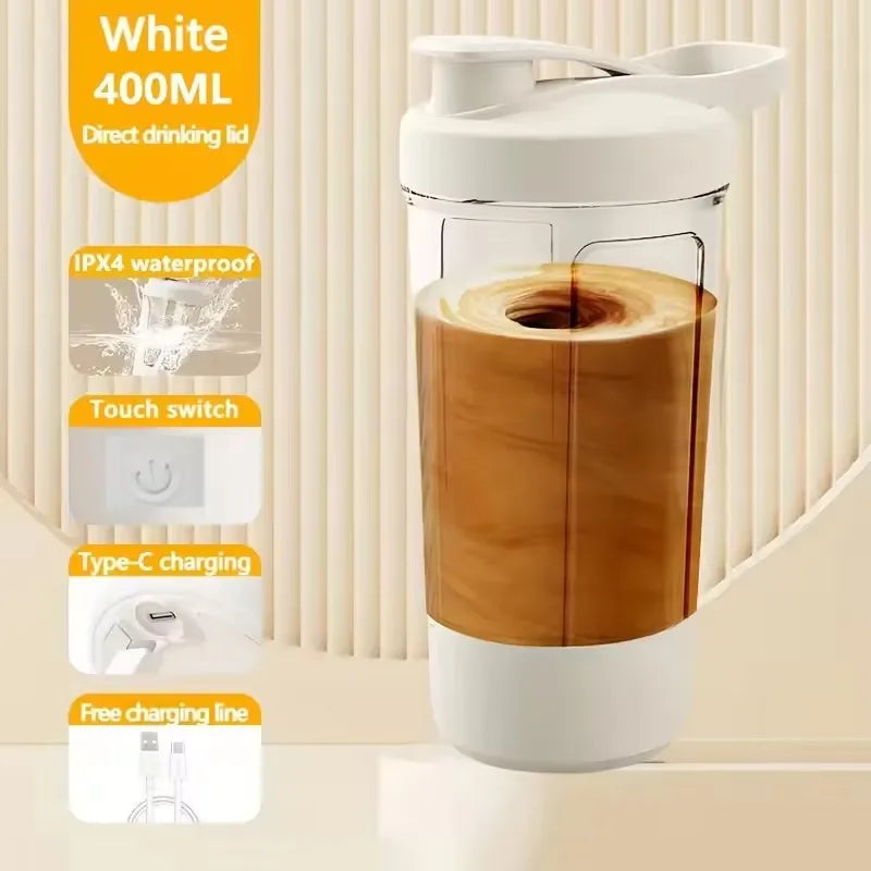 Portable USB Rechargeable Blender Bottle 7000RPM for Protein Shakes Smoothies and Juice