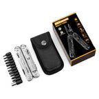 Heavy Duty Folding Multi Tool Pliers with Knife and Cutter Portable Outdoor Utility Tool