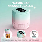 Portable Handheld Vacuum Sealer for Mason Jars – Cordless Kitchen Food Storage Tool