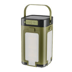 2-in-1 Foldable Camping Lantern and Power Bank Rechargeable LED Light with Handle for Hiking
