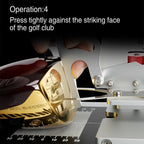 Golf Club Loft and Lie Gauge Steel Angle Measuring Tool with Built-In Bubble Level
