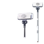 Double-Sided Magnetic Glass Cleaner with Adjustable 5-35mm Telescopic Rod
