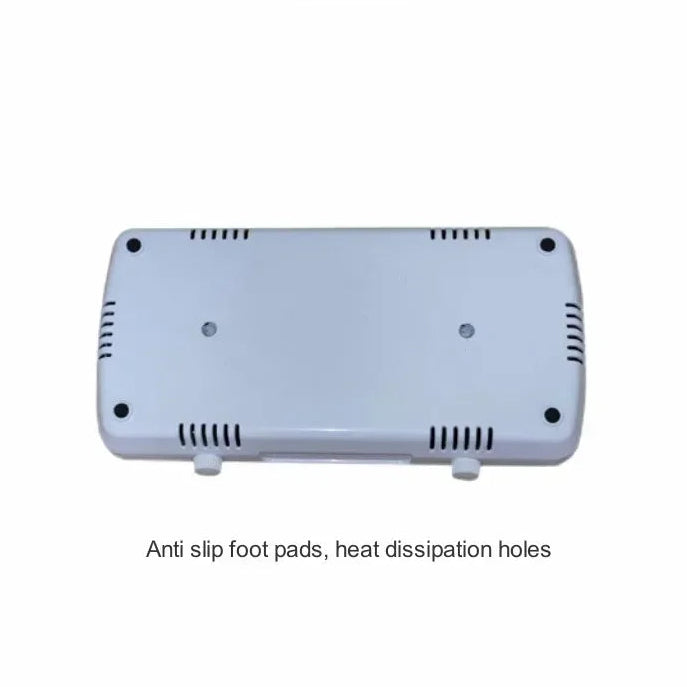 Compact Dual Position Magnetic Stirrer Laboratory Mixer with Adjustable Speed Control and Glass Work Plate
