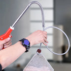 130cm Flexible Drain Auger Grabber Tool for Hair and Debris Removal