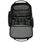 Heavy Duty Tool Backpack with Rugged Base 31 Pocket Tool Organizer Bag for Electricians Technicians