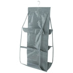 Hanging Closet Organizer 6 Pocket Storage Bag for Handbags Accessories and Sundries