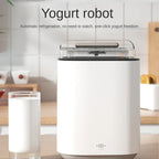 Smart Yogurt Maker 800ml 36W with LCD Display Temperature Control Glass Fermentation Jar