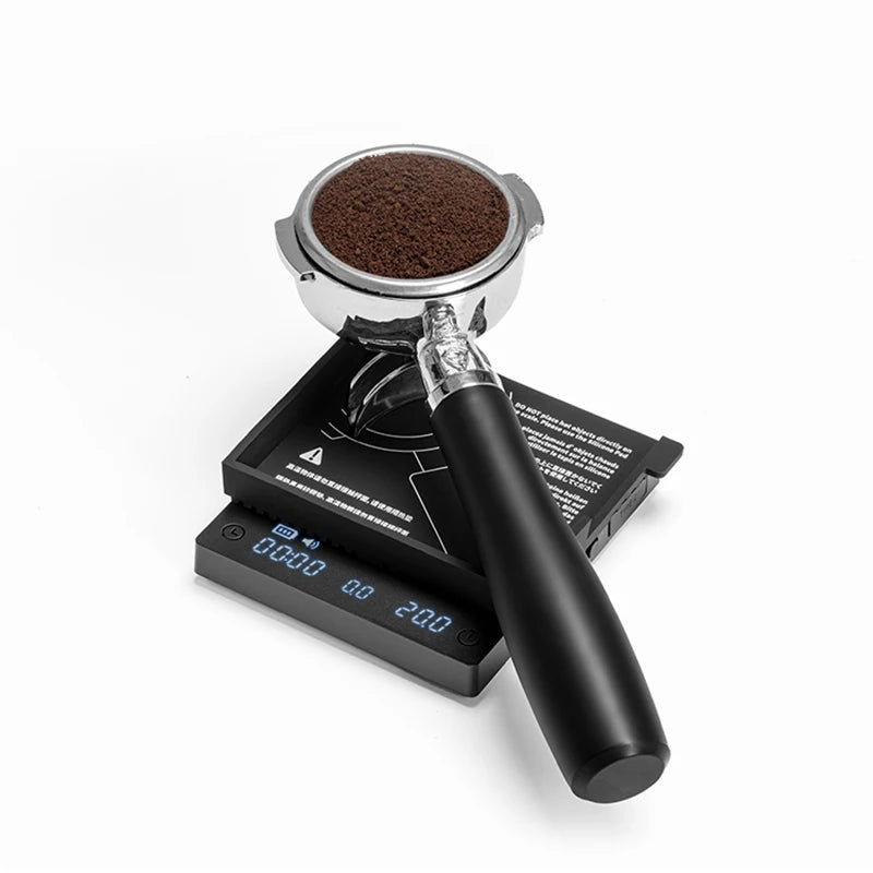 Digital Coffee Scale with LED Display 2kg Capacity 0.1g Precision Rechargeable Espresso Brewing Scale