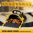 Heavy Duty Tool Belt 26 Pocket Adjustable Waist Pouch for DIY Trades and Workshop Use