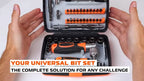68-in-1 Precision Screwdriver Set with 60 Magnetic Bits and Portable Storage Case