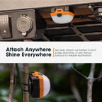 Portable Waterproof LED Camping Lantern Rechargeable Outdoor Work Light for Camping and Hiking