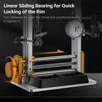 Bicycle Wheel Truing Stand Professional Aluminum Alloy Rim Calibration and Correction Tool