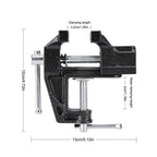 Golf Club Grip Bench Vise Cast Steel Quick Adjustment Table Clamp for Regripping and Maintenance