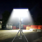 Rechargeable Solar LED Work Light with Magnet and Hook Waterproof Portable Camping Lantern
