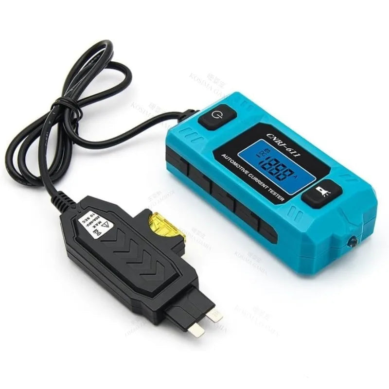 Portable Car Fuse Current and Leakage Tester with LCD Display Automotive Electrical Diagnostic Tool