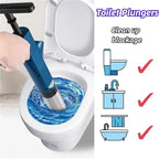Multi-Purpose Pipe Cleaning Tool with Air Pressure Pump for Toilet Sink and Floor Drain