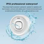 Smart WiFi Water Leak Detector 3 Pack with Hub 100dB Alarm App Alerts and IP55 Sensors