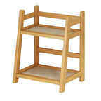 2 Tier Bamboo Spice Rack Kitchen Counter Storage Shelf Coffee Bar Organizer
