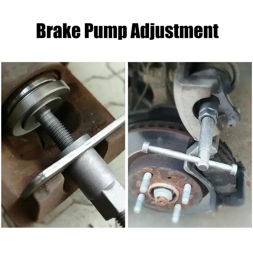Universal Brake Caliper Piston Repair Tool Set 3 Piece Disc Brake Pad Service Kit for Car and Truck Maintenance
