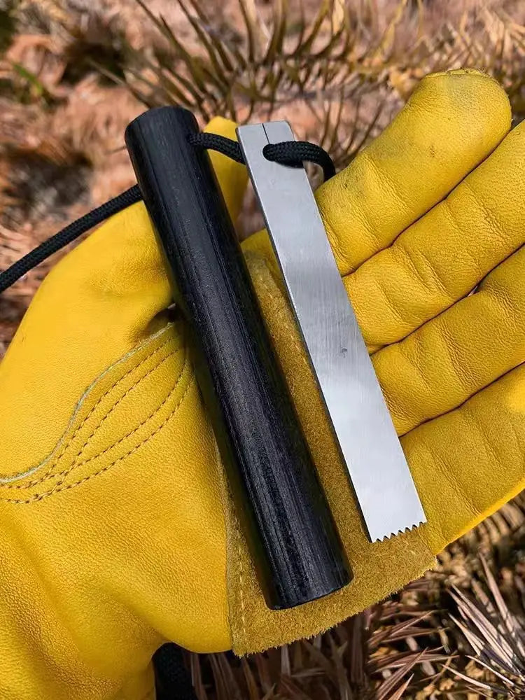 Portable Magnesium Fire Starter Stick 12cm Survival Fire Starter Tool for Camping Hiking Emergency Kit