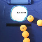 Table Tennis Ball Collector Net Multi-Ball Training Catch Net with Metal Frame
