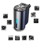 Electric Car Air Freshener Vent Clip Diffuser with 3 Liquid Fragrance Refills