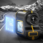 Portable Laser Distance Measuring Rangefinder Binoculars Rechargeable Long Range Distance Meter