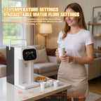 Instant Hot Water Dispenser 3L with 12 Temperature Settings and Adjustable Water Volume Controls