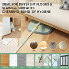Smart 3-in-1 Spin Mop with Water Separation and Telescopic Handle
