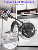 Portable Cordless Vacuum Cleaner 10-in-1 Lightweight Bagless Vacuum for Home Carpet Car Cleaner