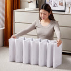 Foldable Shoe Storage Box 6 Layer Stackable Transparent Shoe Organizer Cabinet