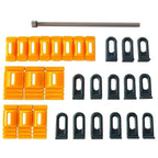 Paintless Dent Repair Kit with Dent Lifter and 17 Pull Tabs for Vehicle Body Panel Repair