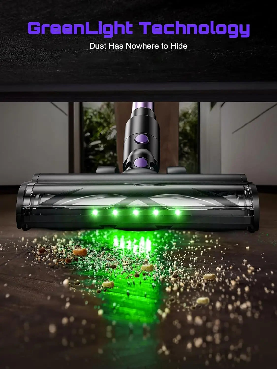 Portable Cordless Vacuum Cleaner 10-in-1 Lightweight Bagless Vacuum for Home Carpet Car Cleaner