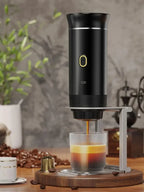 Portable Wireless Espresso Coffee Machine 72W Rechargeable 60ml Coffee Maker for Travel Camping