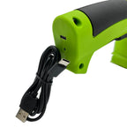 Cordless 2-in-1 Hedge Trimmer and Grass Shear Rechargeable Garden Pruner with Battery