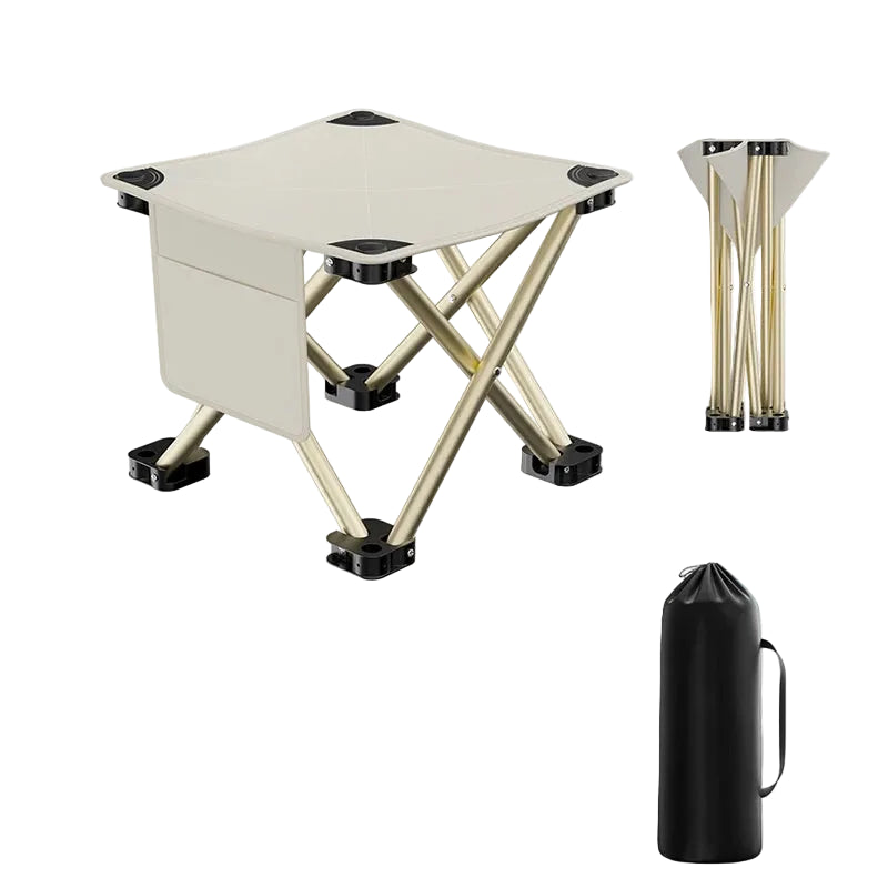 Portable Folding Camping Stool Lightweight Collapsible Seat for Hiking Fishing Beach Picnic