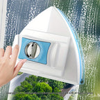 Adjustable Magnetic Double-Sided Window Cleaner with Anti-Fall Rope for High-Rise Windows