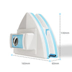 Adjustable Magnetic Double-Sided Window Cleaner with Anti-Fall Rope for High-Rise Windows