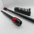 Drill Extension Bit Holder 30cm Heavy Duty 1/4 Inch Hex Quick Release Screwdriver Adapter with 12 Bits