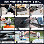 Mini Car Vacuum Cleaner Strong Suction Cordless Powerful Wireless Car Cleaner Handheld Portable Vacuum Cleaner for Car